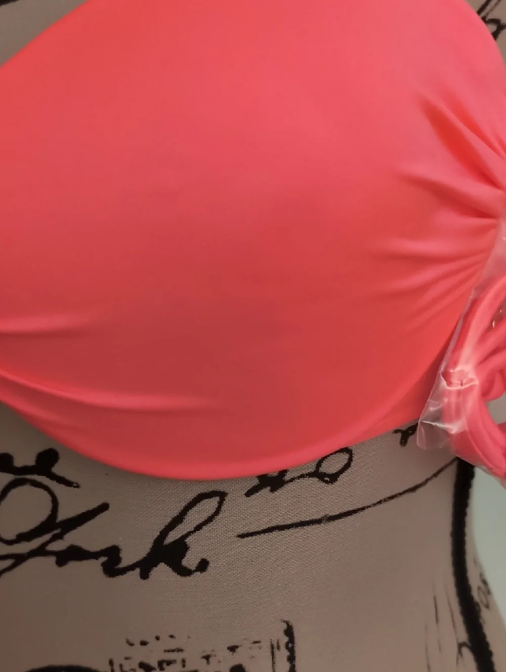 Victoria's Secret Coral Bikini top & Cheeky Hipkini bottom, NWT - Picture 7 of 7
